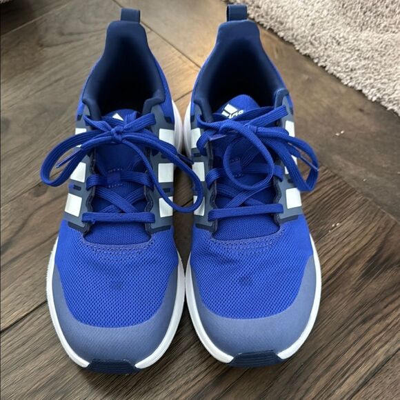 Adidas fortarun blue size 5.5 youth great condition - Picture 2 of 6